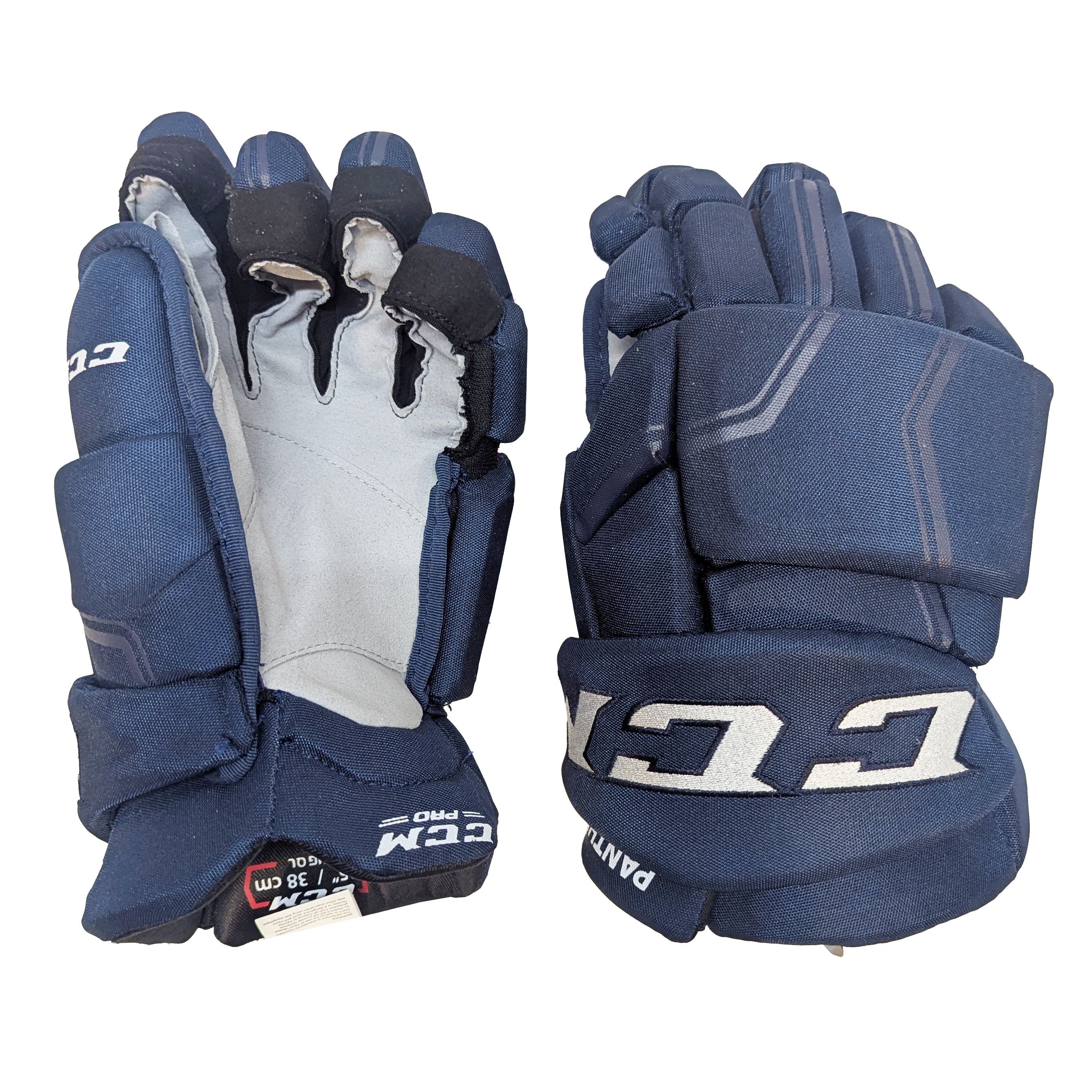 CCM HGQLPP - Gant NHL Pro Stock - Panthers de la Floride (bleu marine)